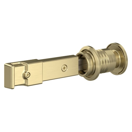 National Hardware National Hardware Brushed Steel/Zinc Sliding Door Lock N700-152
